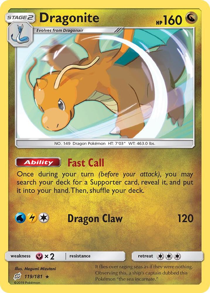 Dragonite - SM - Team Up (SM9)