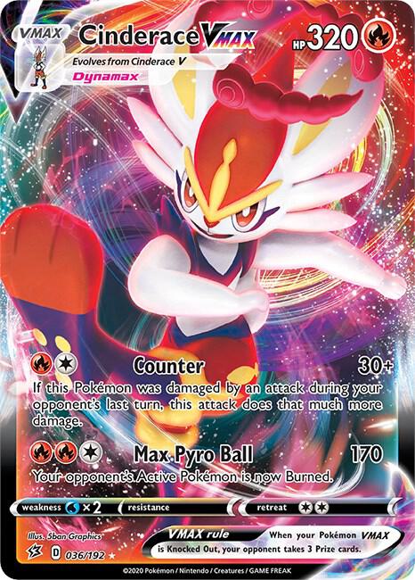 Cinderace VMAX - SWSH02: Rebel Clash (SWSH02)