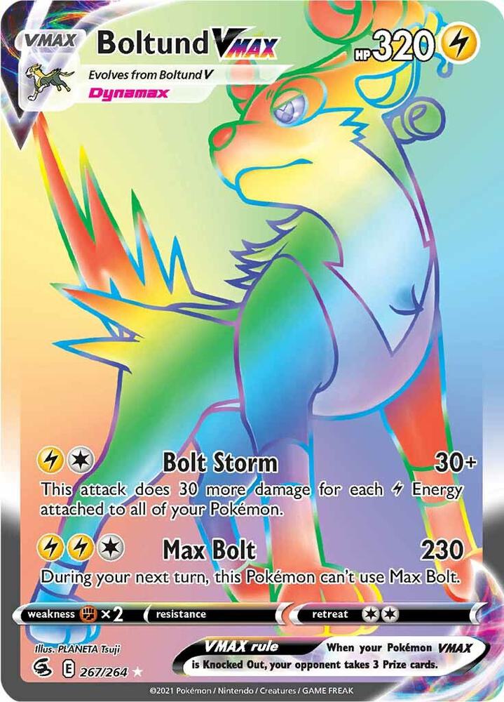 Boltund VMAX (Secret) - 267/264