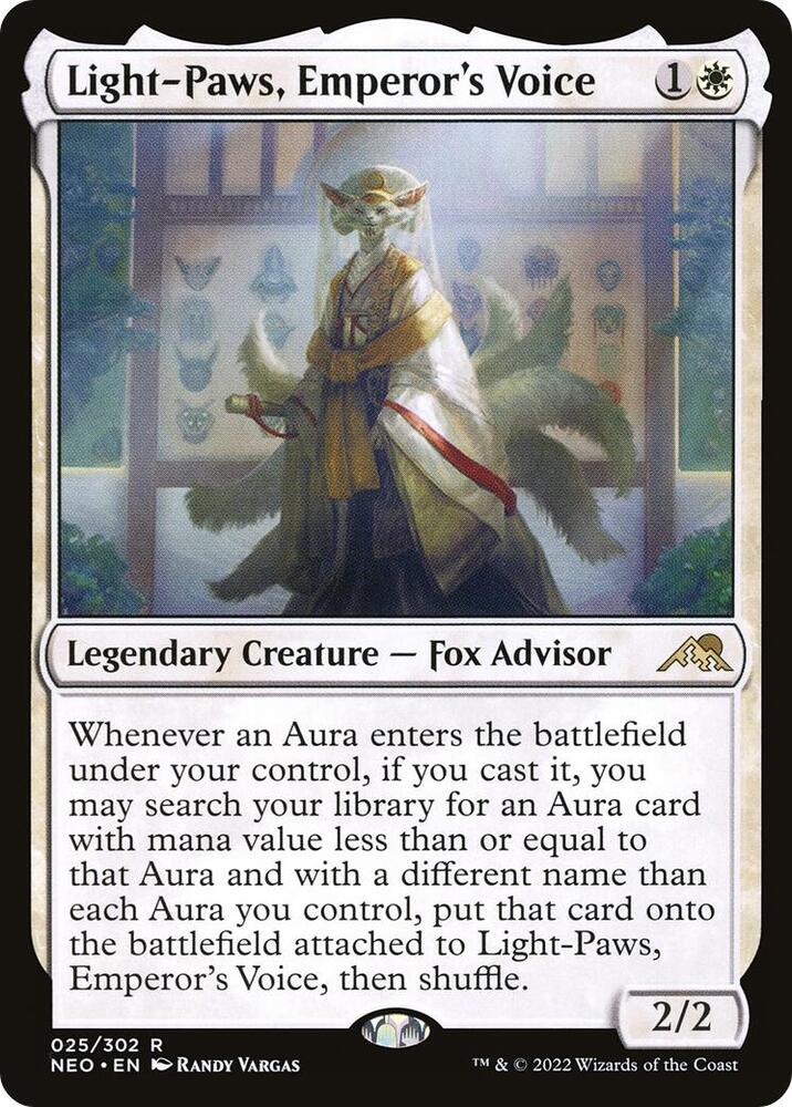 Light-Paws, Emperor's Voice - Kamigawa: Neon Dynasty (NEO)