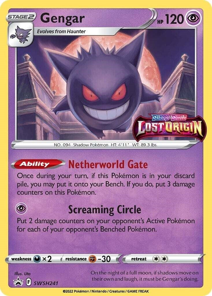 Gengar - SWSH241 (Prerelease)