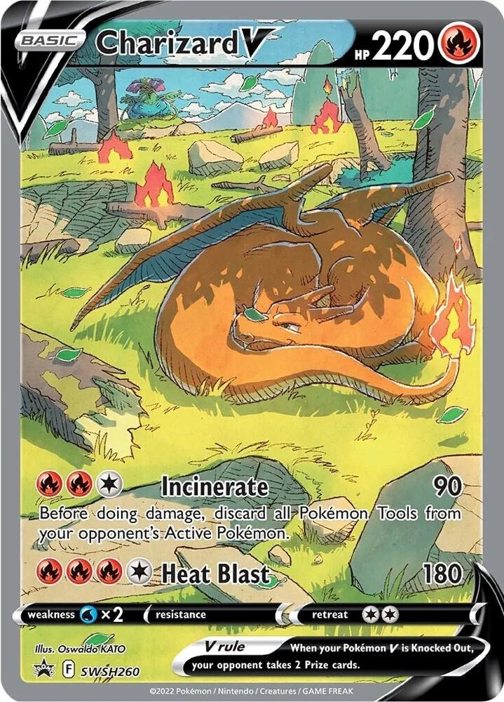 Charizard V - SWSH260 Promo