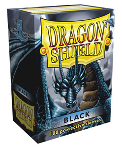 Dragon Shield Sleeves: Standard- Classic Black (100 ct.)