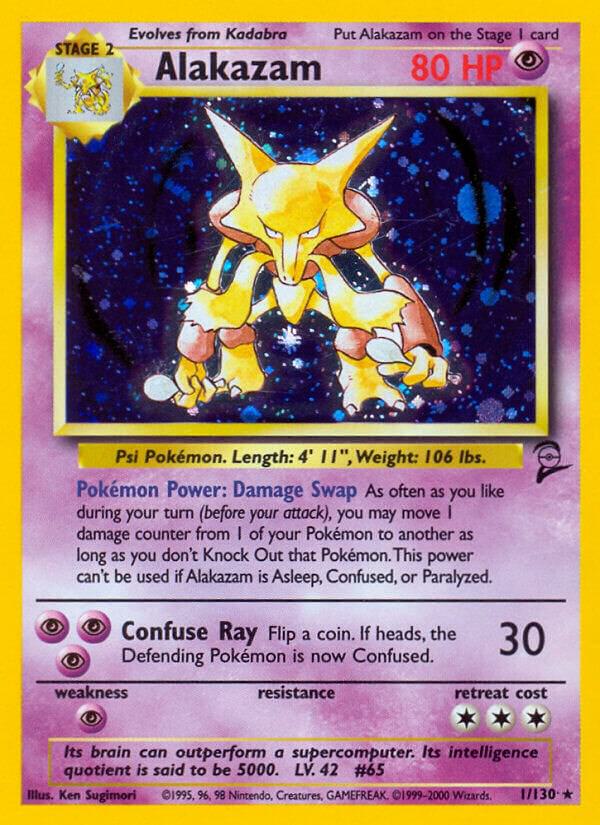 Alakazam - Base Set 2 (BS2)