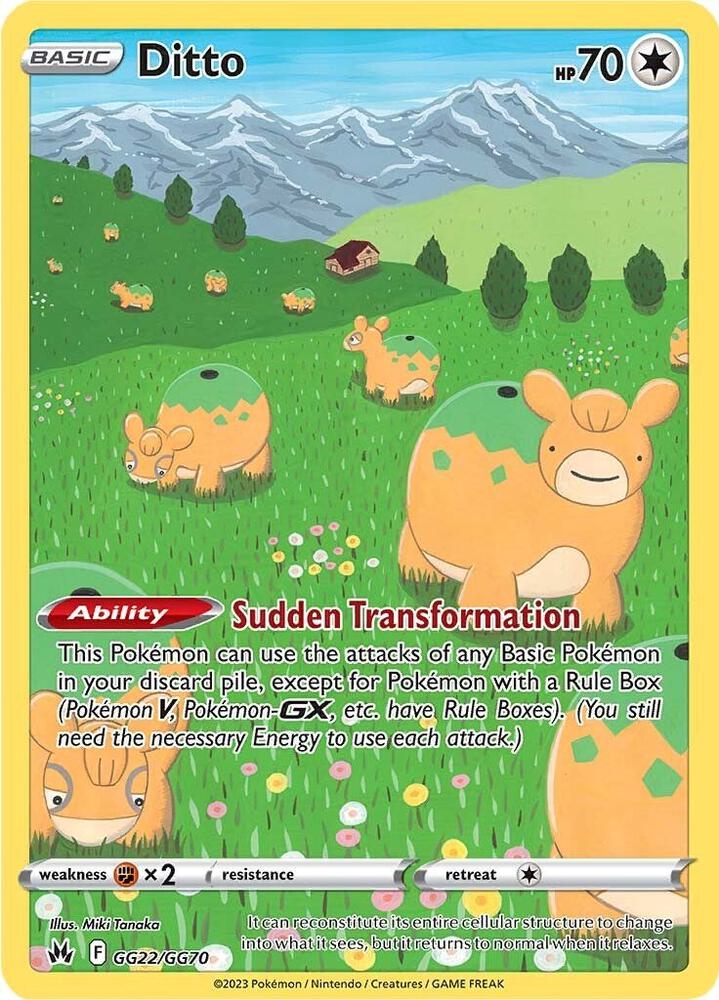 Ditto - SWSH: Crown Zenith: Galarian Gallery (CRZ:GG)