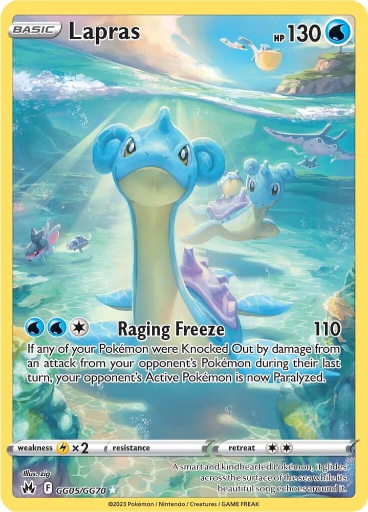 Lapras - SWSH: Crown Zenith: Galarian Gallery (CRZ:GG)