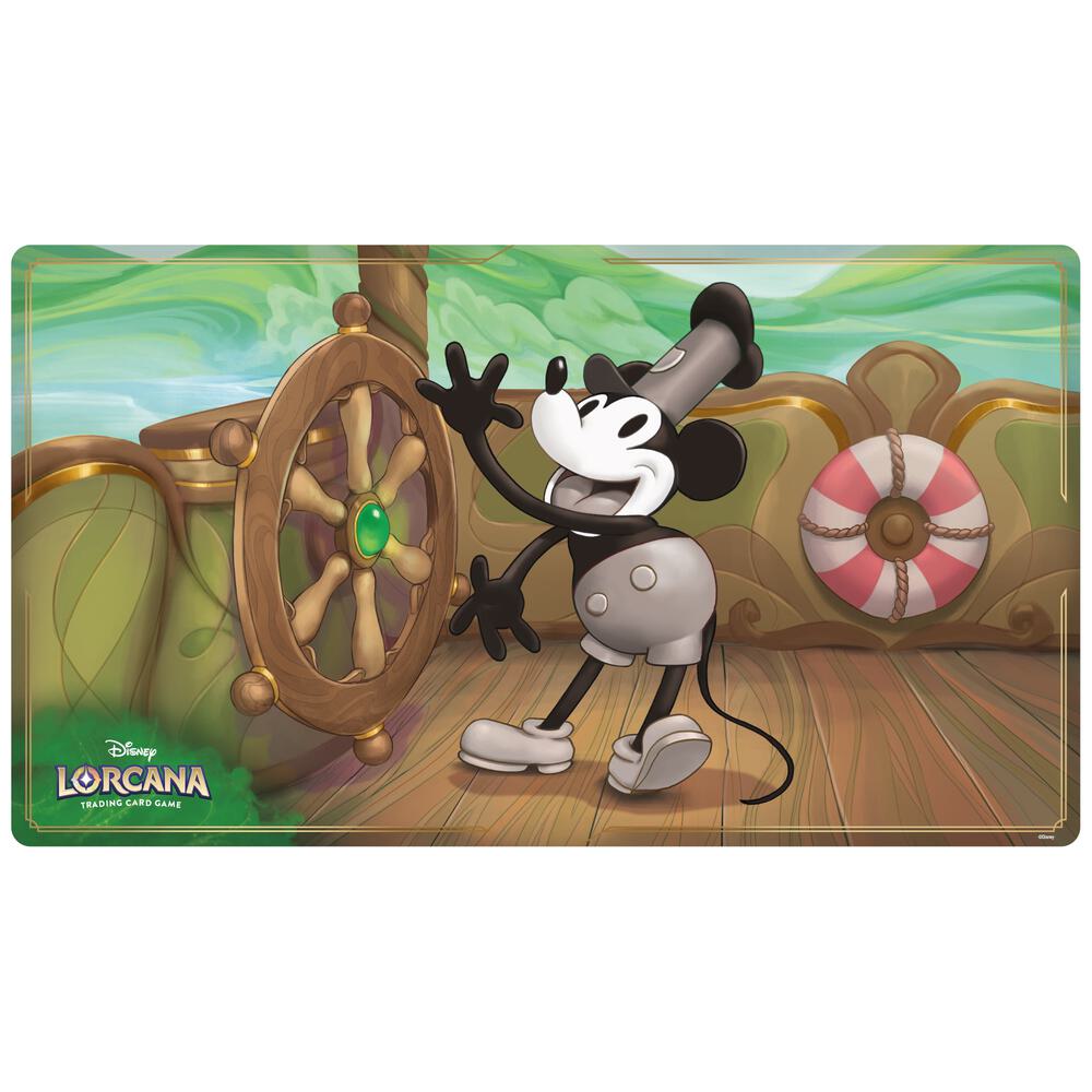 Playmat: Disney Lorcana- The First Chapter- Steamboat Willie