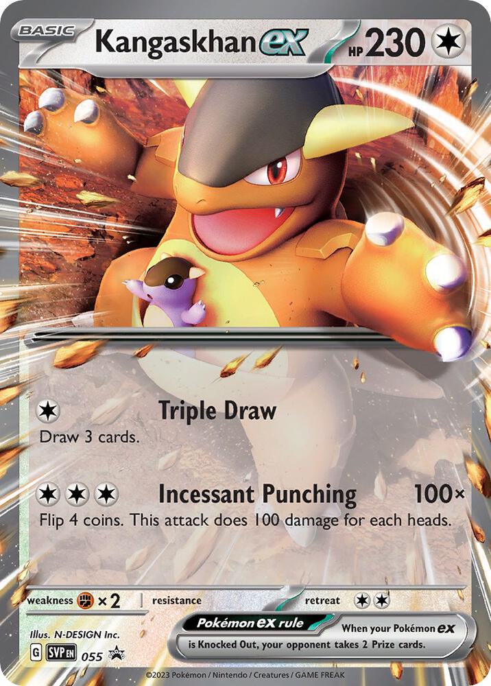 Kangaskhan ex - 055 - SV: Scarlet & Violet Promo Cards (SVP)