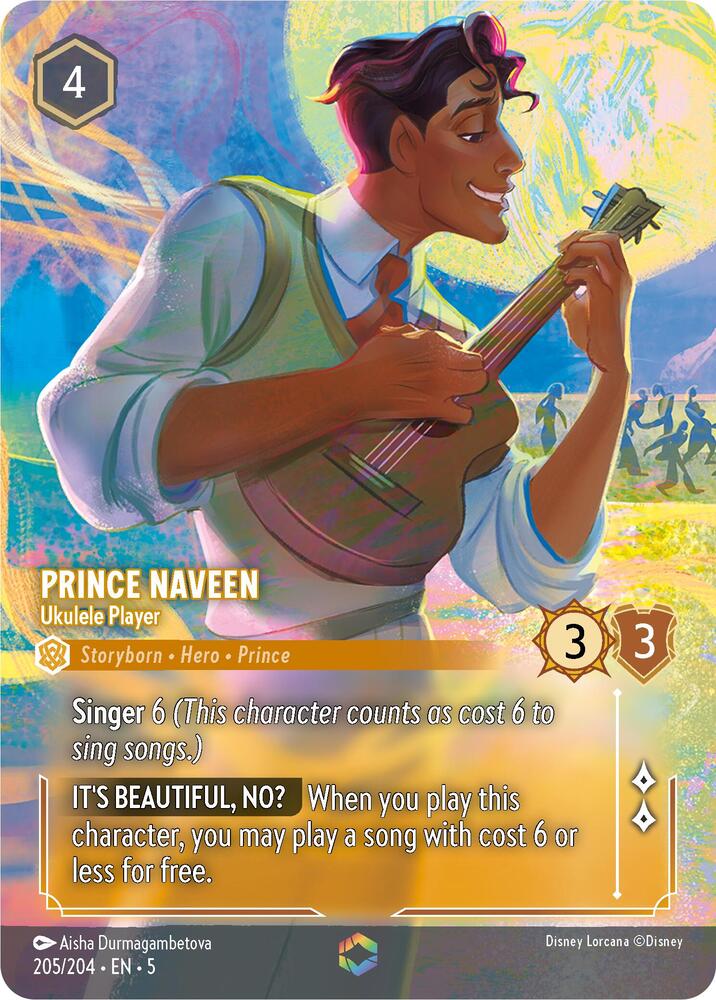 Prince Naveen - Ukulele Player (Enchanted) - Shimmering Skies (5)