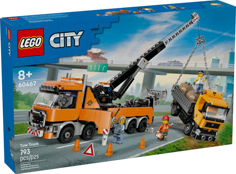 LEGO Heavy-Duty Recovery Tow Truck with Crane