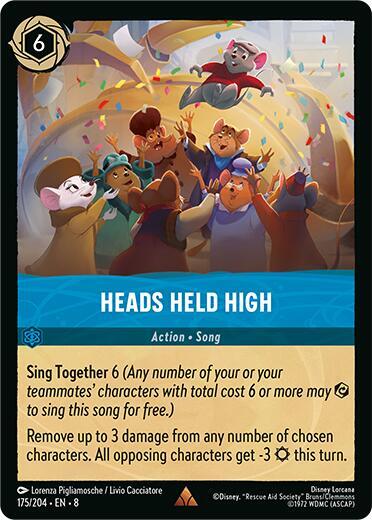 Heads Held High - Reign of Jafar (8) - Cold Foil
