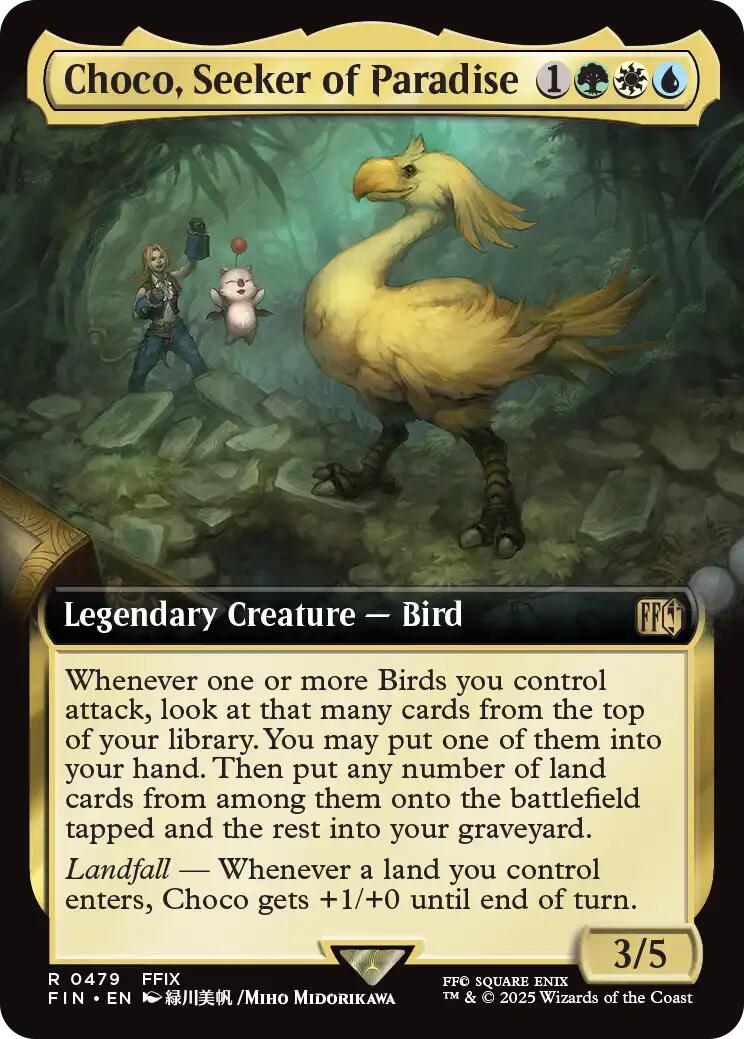 Choco, Seeker of Paradise (Extended Art)
