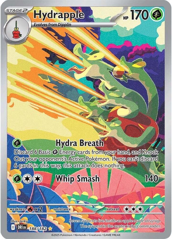 Hydrapple - 188/182 - SV10: Destined Rivals (DRI)