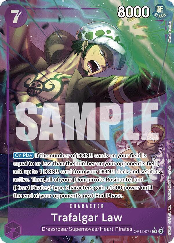 Trafalgar Law (073) (Alternate Art) - Legacy of the Master (OP12)