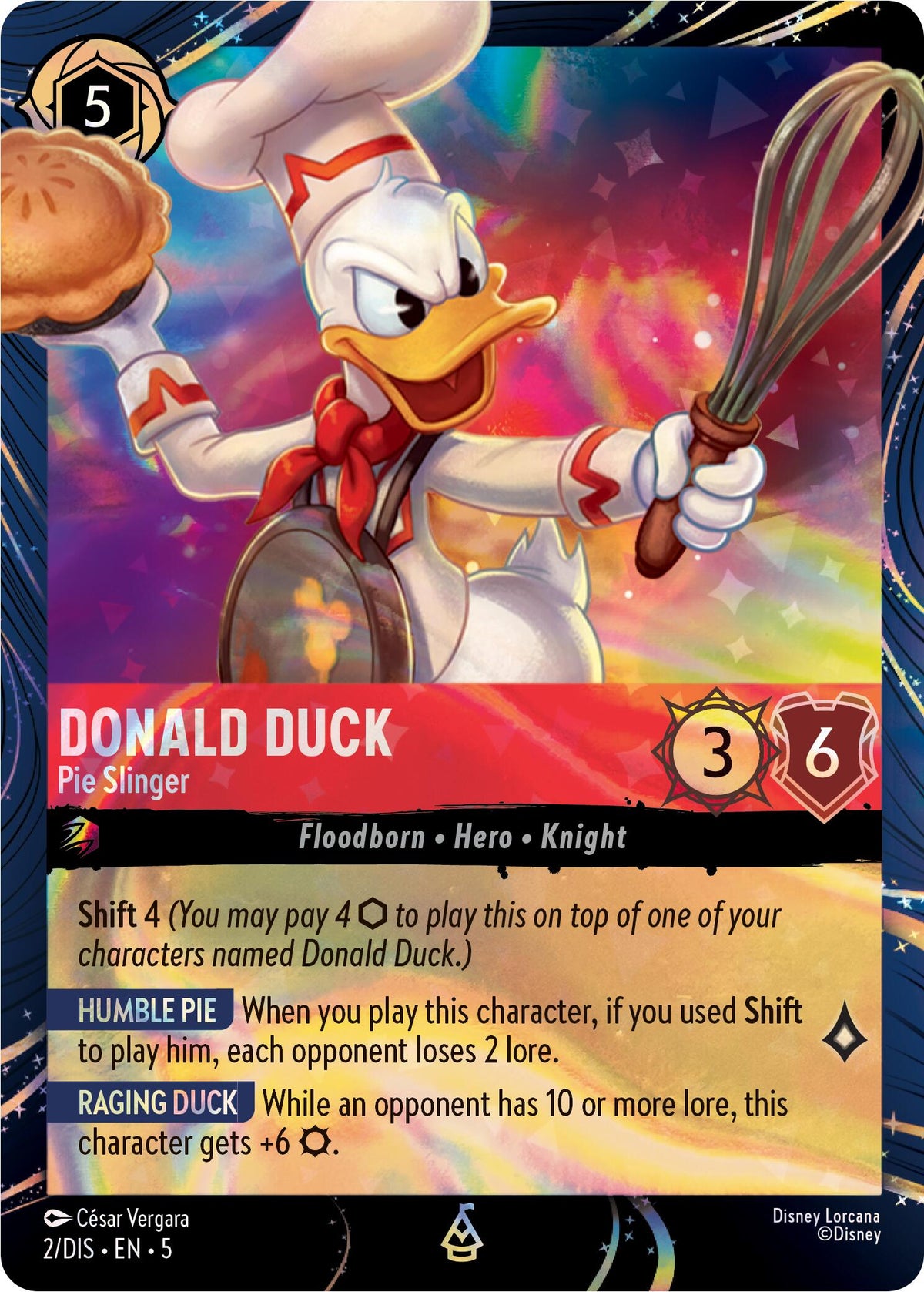 Donald Duck - Pie Slinger