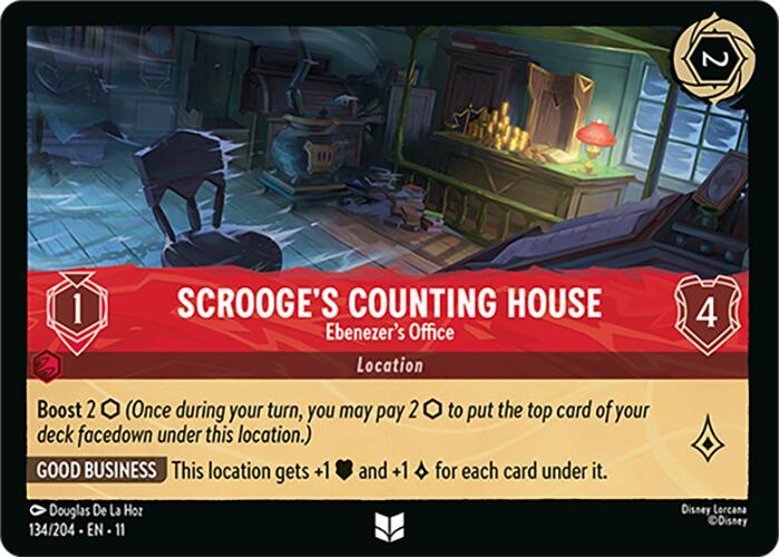 Scrooge's Counting House - Ebenezer's Office