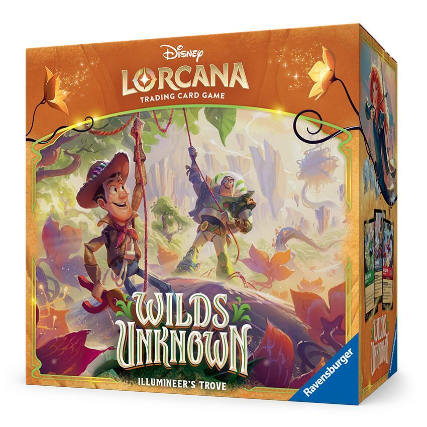 Disney Lorcana: Wilds Unknown Illumineer's Trove - Wilds Unknown (12) (Ships May 15th)