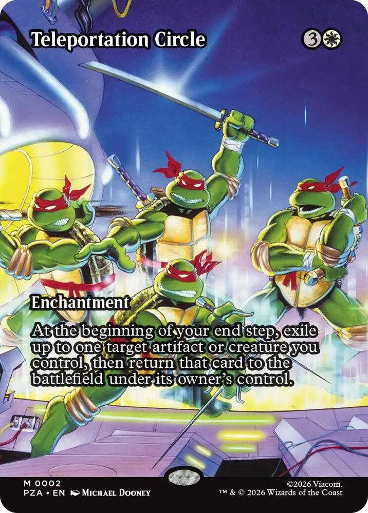 Teleportation Circle (Borderless) - Teenage Mutant Ninja Turtles Source Material (PZA)