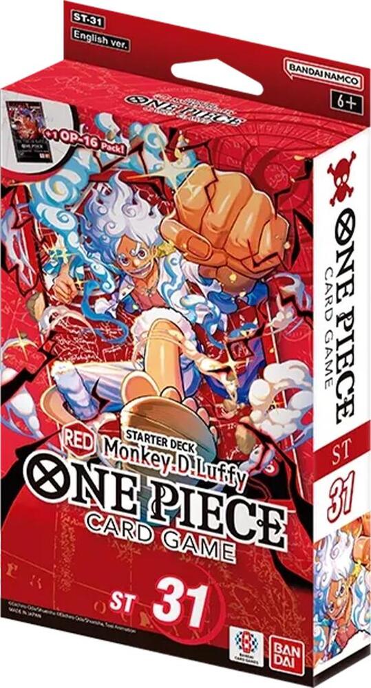 Starter Deck 31: RED Monkey.D.Luffy - Starter Deck 31: RED Monkey.D.Luffy (ST-31)
