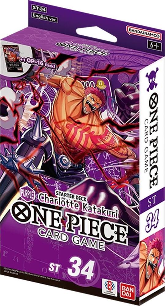 Starter Deck 34: PURPLE Charlotte Katakuri - Starter Deck 34: PURPLE Charlotte Katakuri (ST-34)