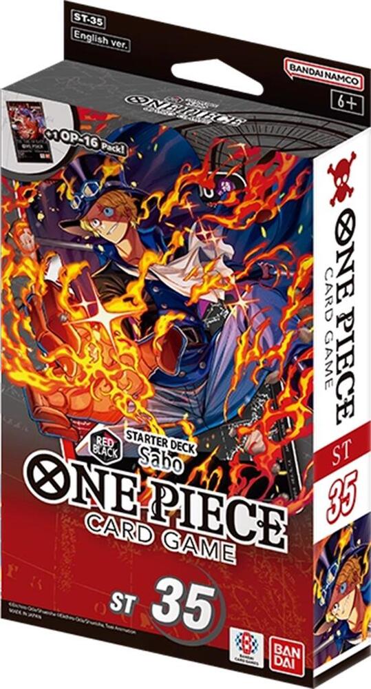 Starter Deck 35: RED/BLACK Sabo - Starter Deck 35: RED/BLACK Sabo (ST-35)
