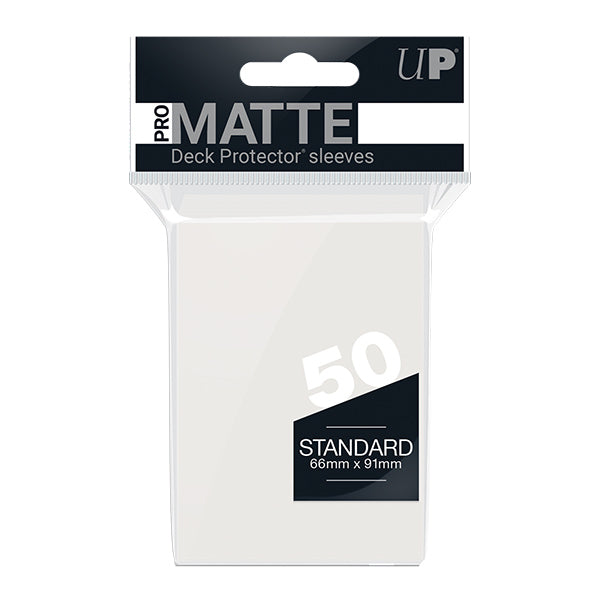 Deck Protector Sleeves: PRO-Matte- Solid Clear (50)