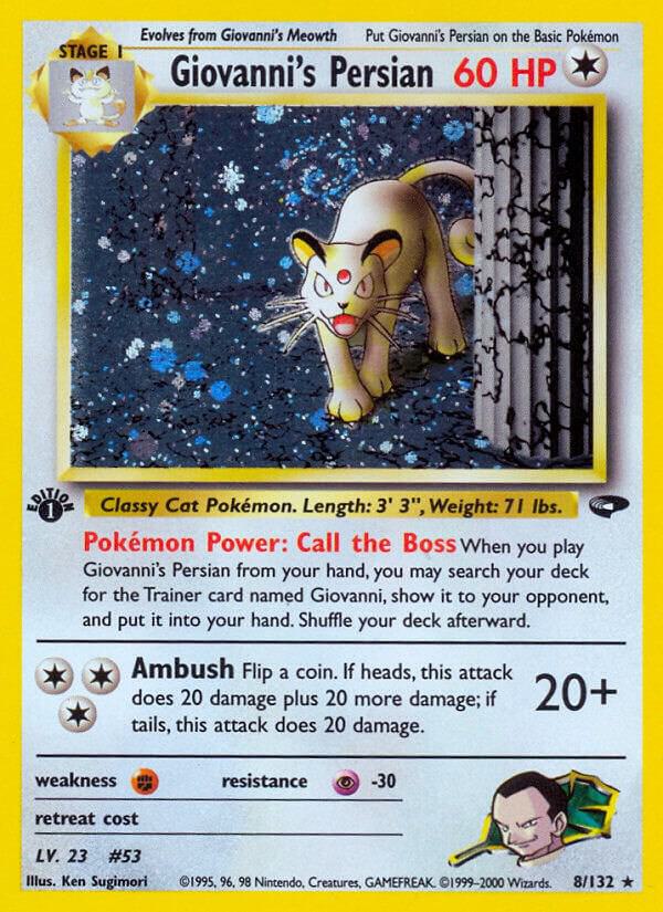 Giovanni's Persian - 8/132