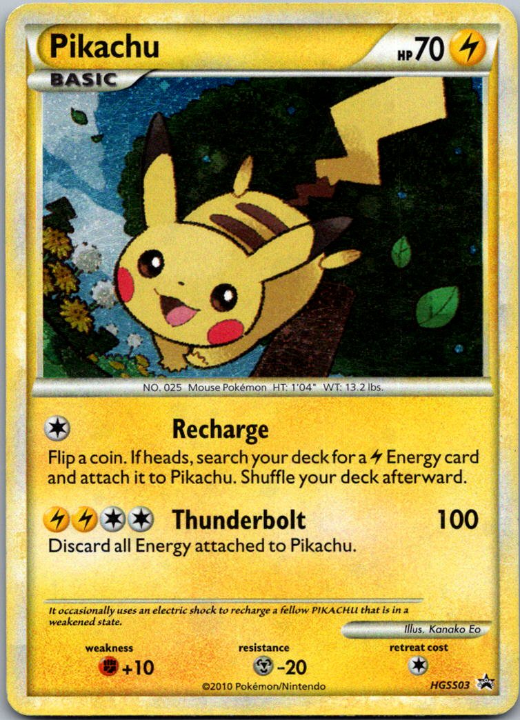 Pikachu - HGSS03 (LP)
