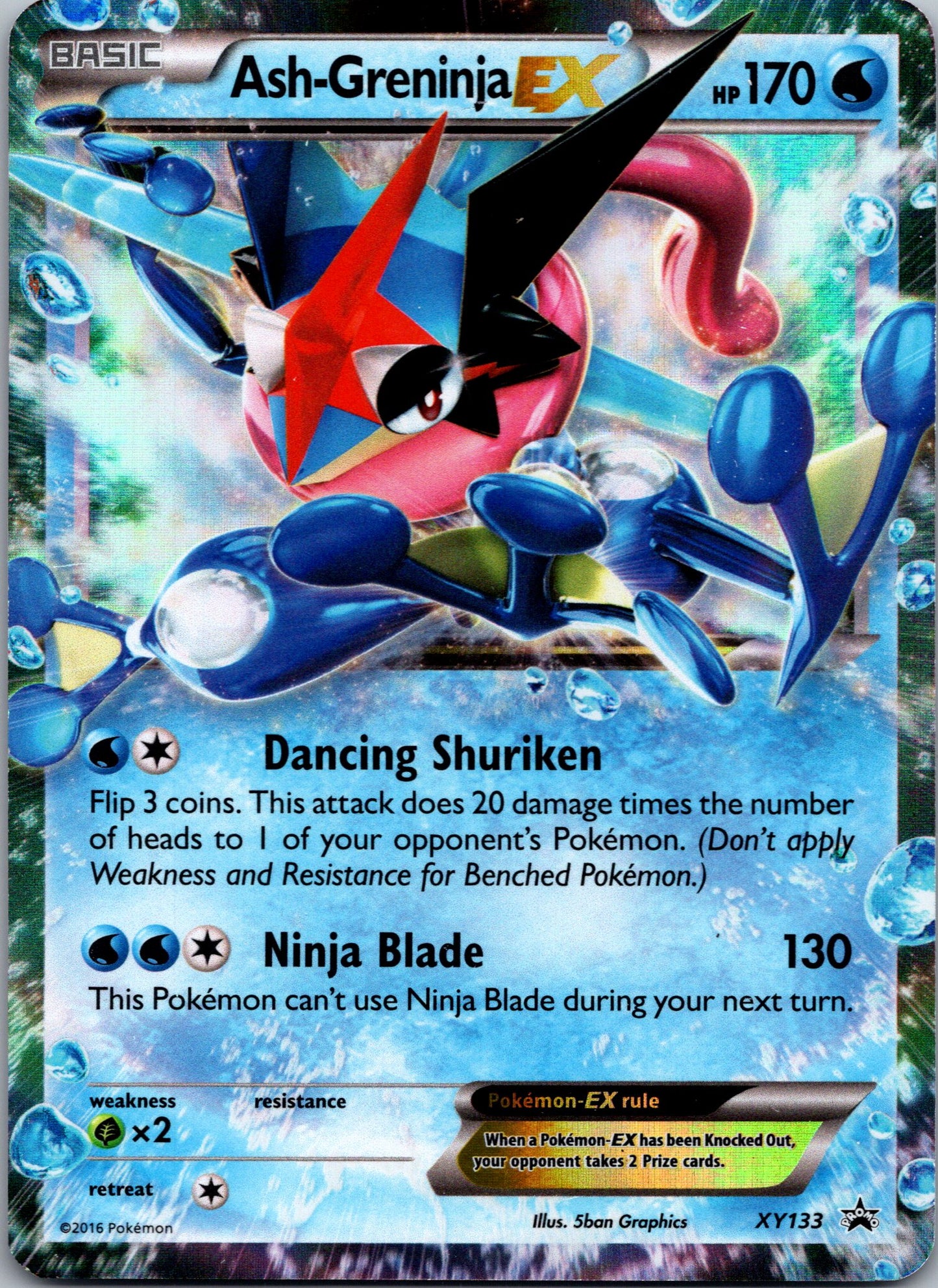 Ash-Greninja EX - XY133