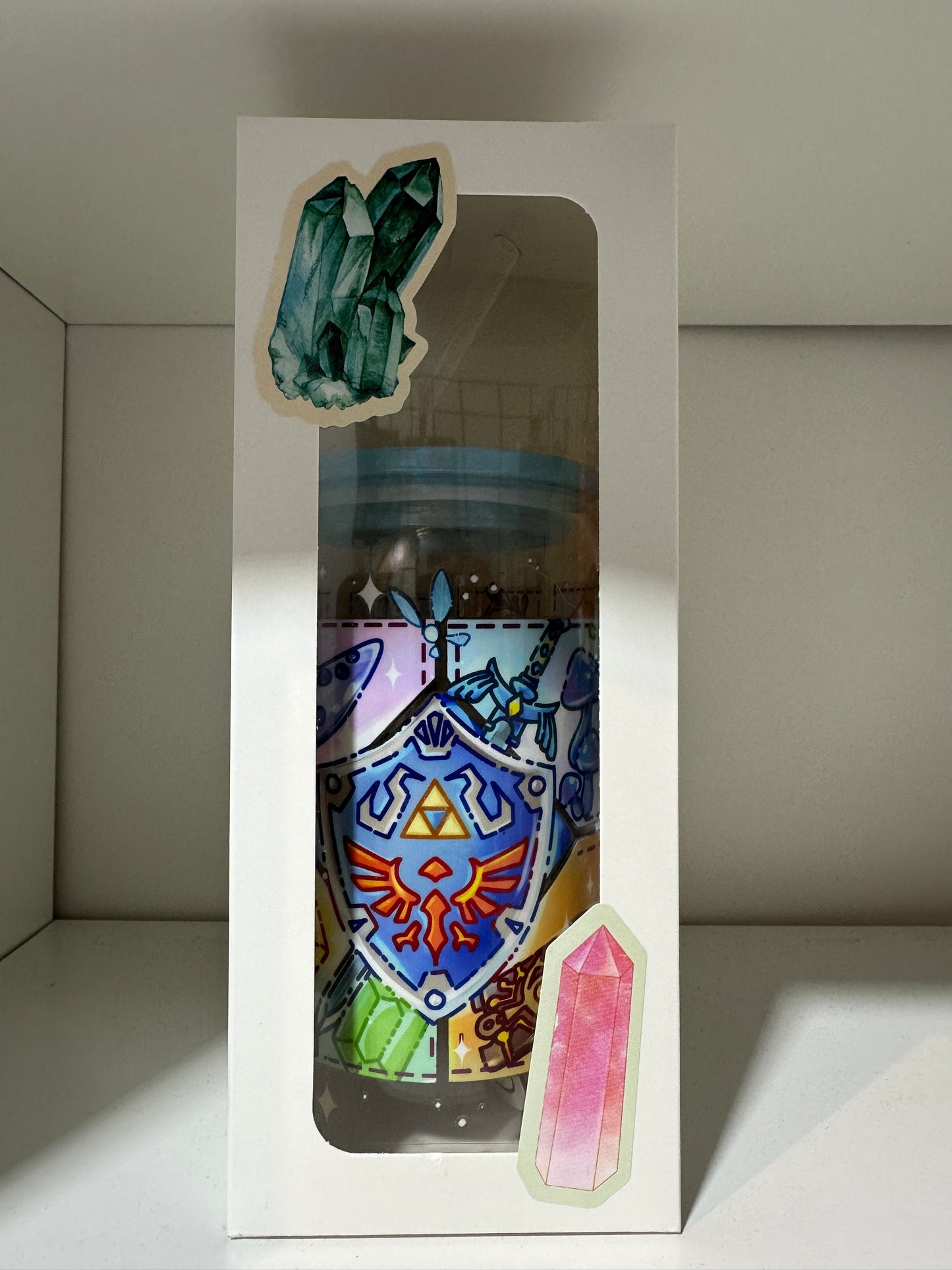 Legend of Zelda Stained Glass Tumbler