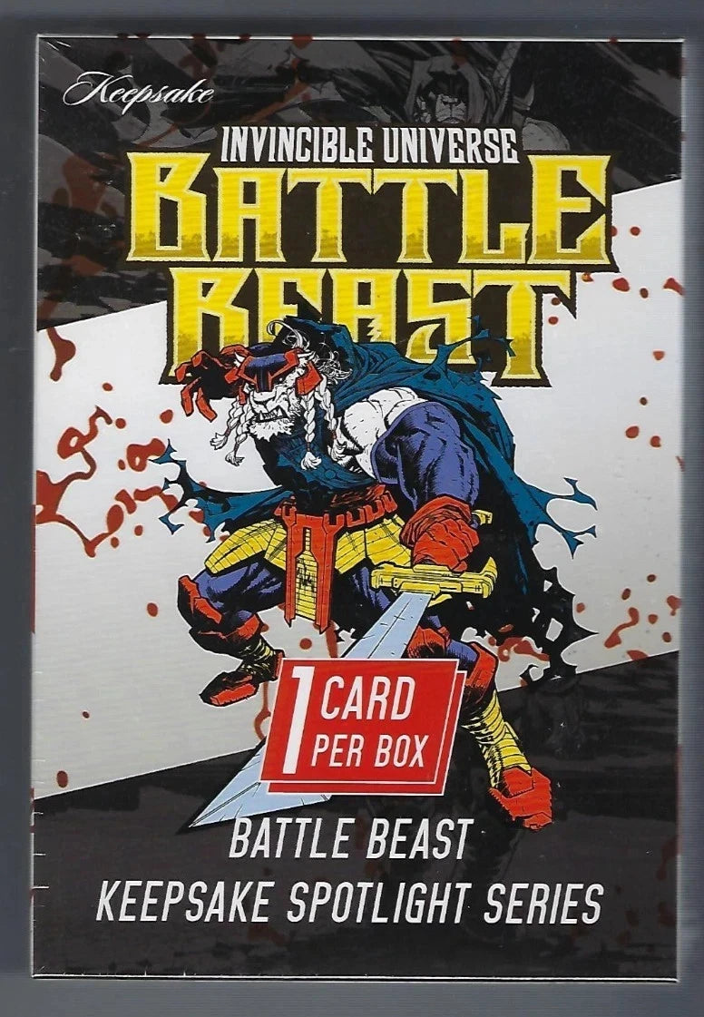 2026 Keepsake Invincible Battle Beast Spotlight Series 1st Edition Box