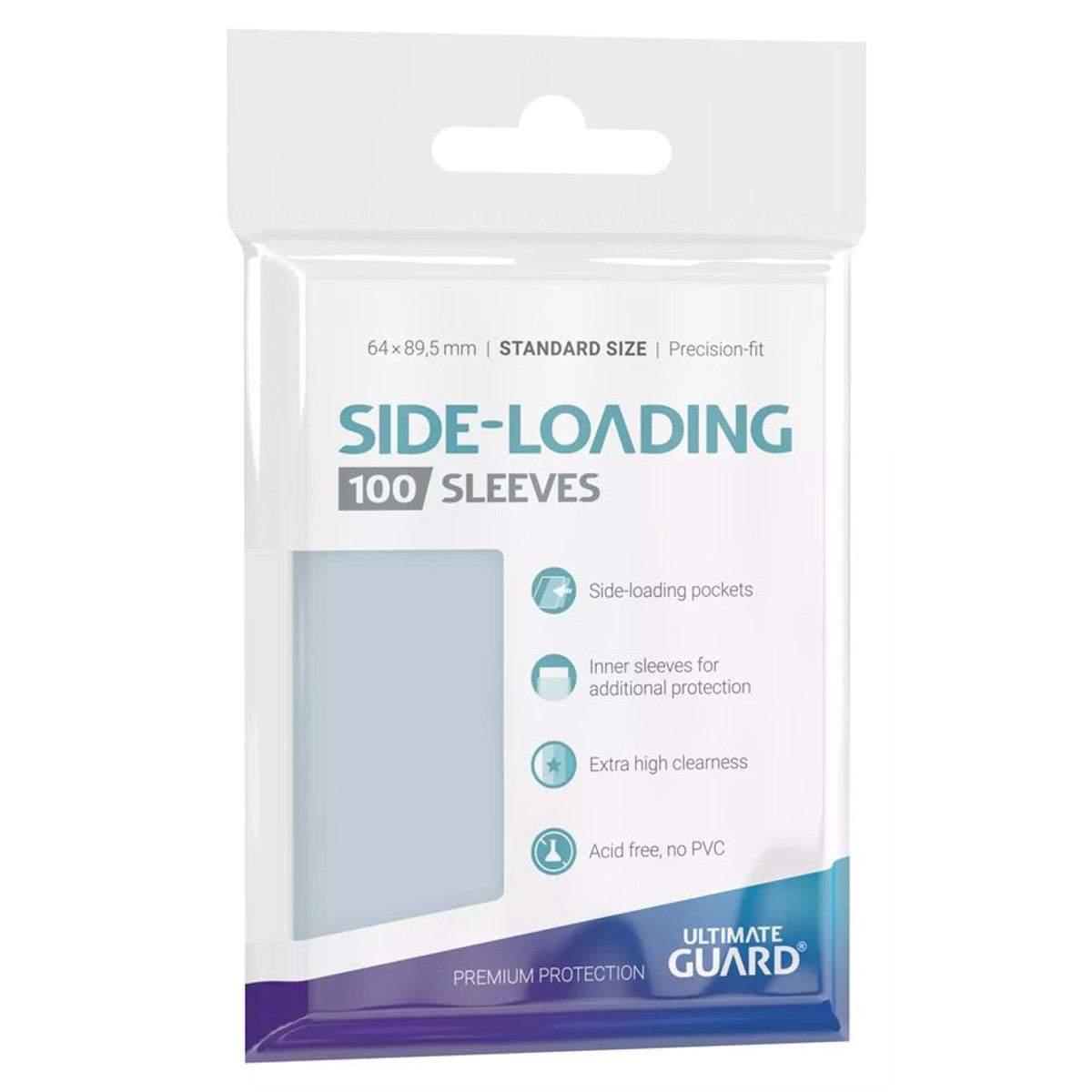 Gamegenic Precise-fit:Side-Loading Clear Sleeves