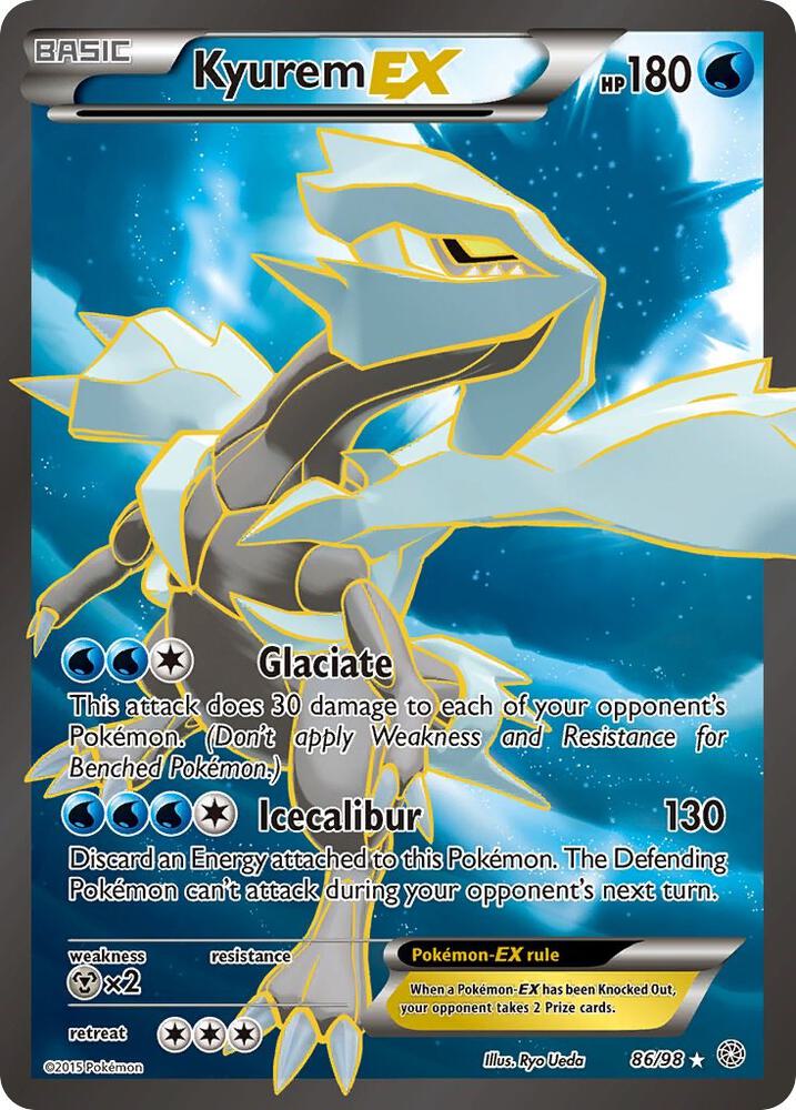 Kyurem EX (86 Full Art) - XY - Ancient Origins (AOR) [HP]
