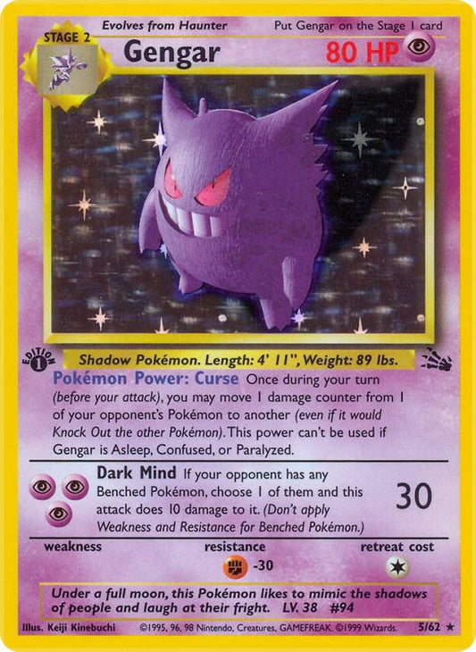 Gengar (5) - Fossil (FO) [LP]