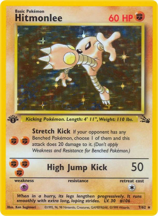 Hitmonlee (7) - Fossil (FO) [MP] [Unlimited]