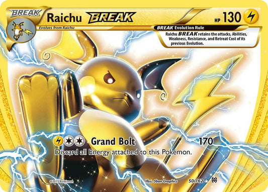 Raichu BREAK - XY - BREAKthrough (BKT) [HP]