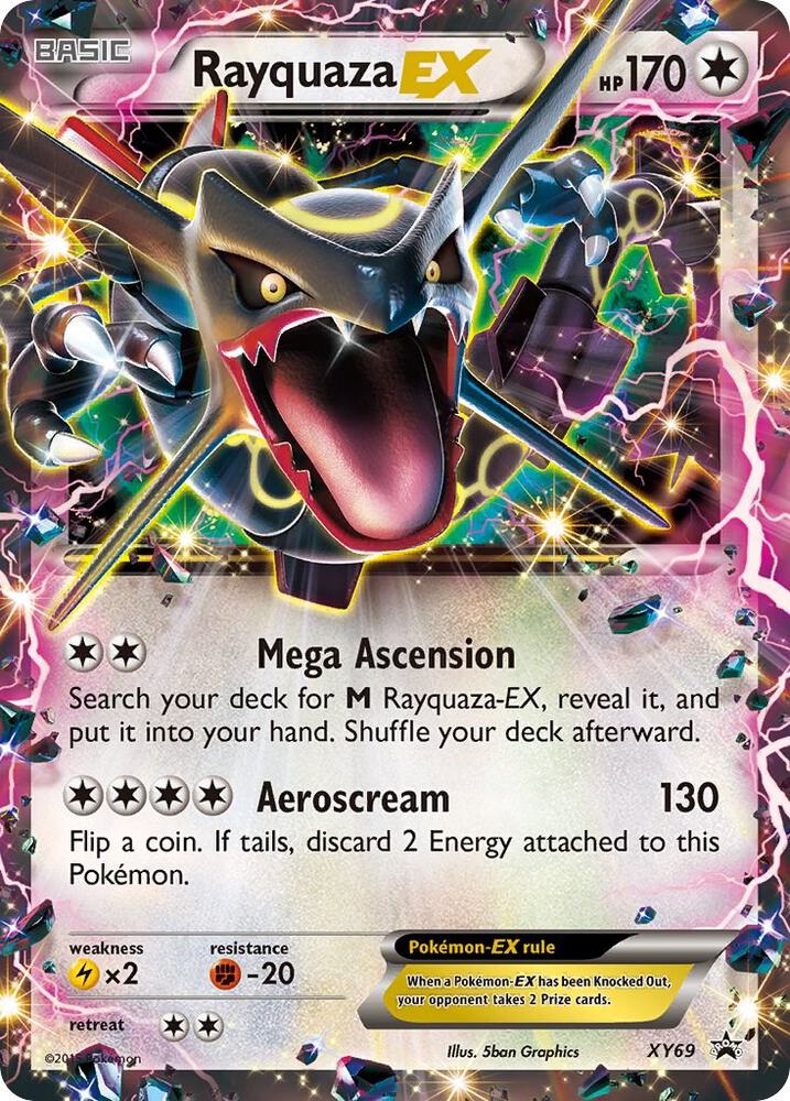 Rayquaza EX (Shiny) - XY Promos (PR) [MP]