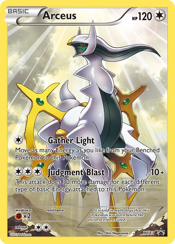 Arceus - XY83 - XY Promos (PR) [LP]