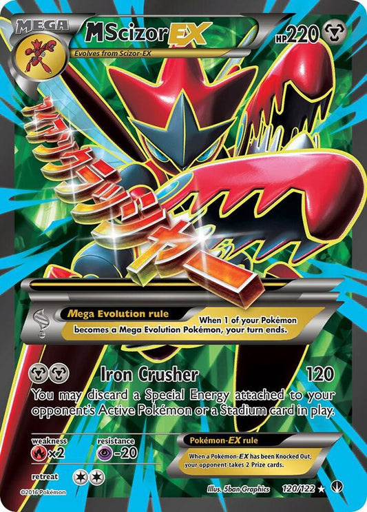 M Scizor EX (Full Art) - XY - BREAKpoint (BKP) [DMG]