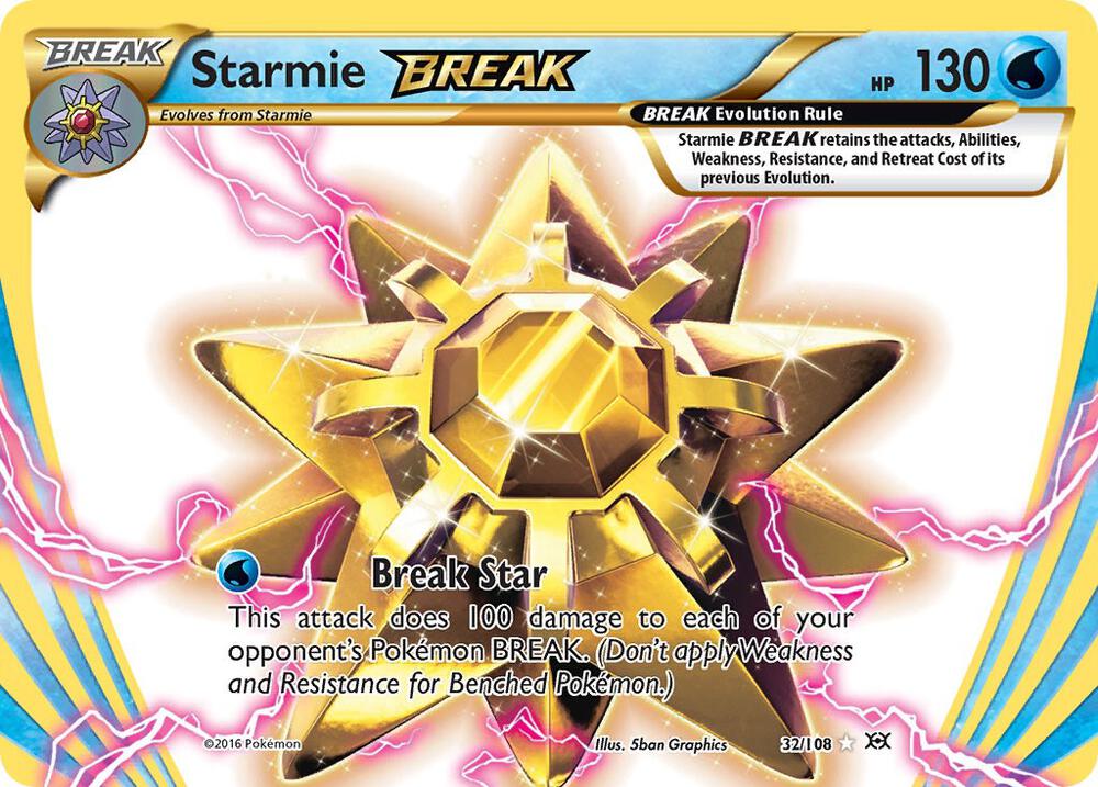 Starmie BREAK - XY - Evolutions (EVO) [LP]