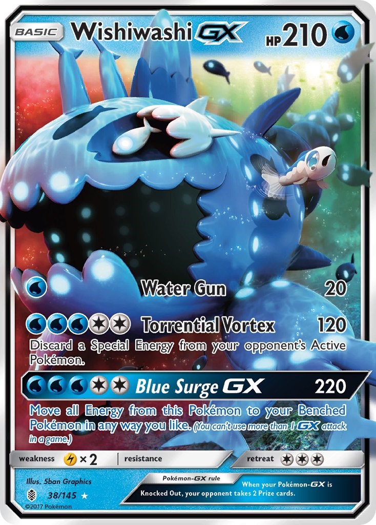 Wishiwashi GX [SM02 - 38/145]