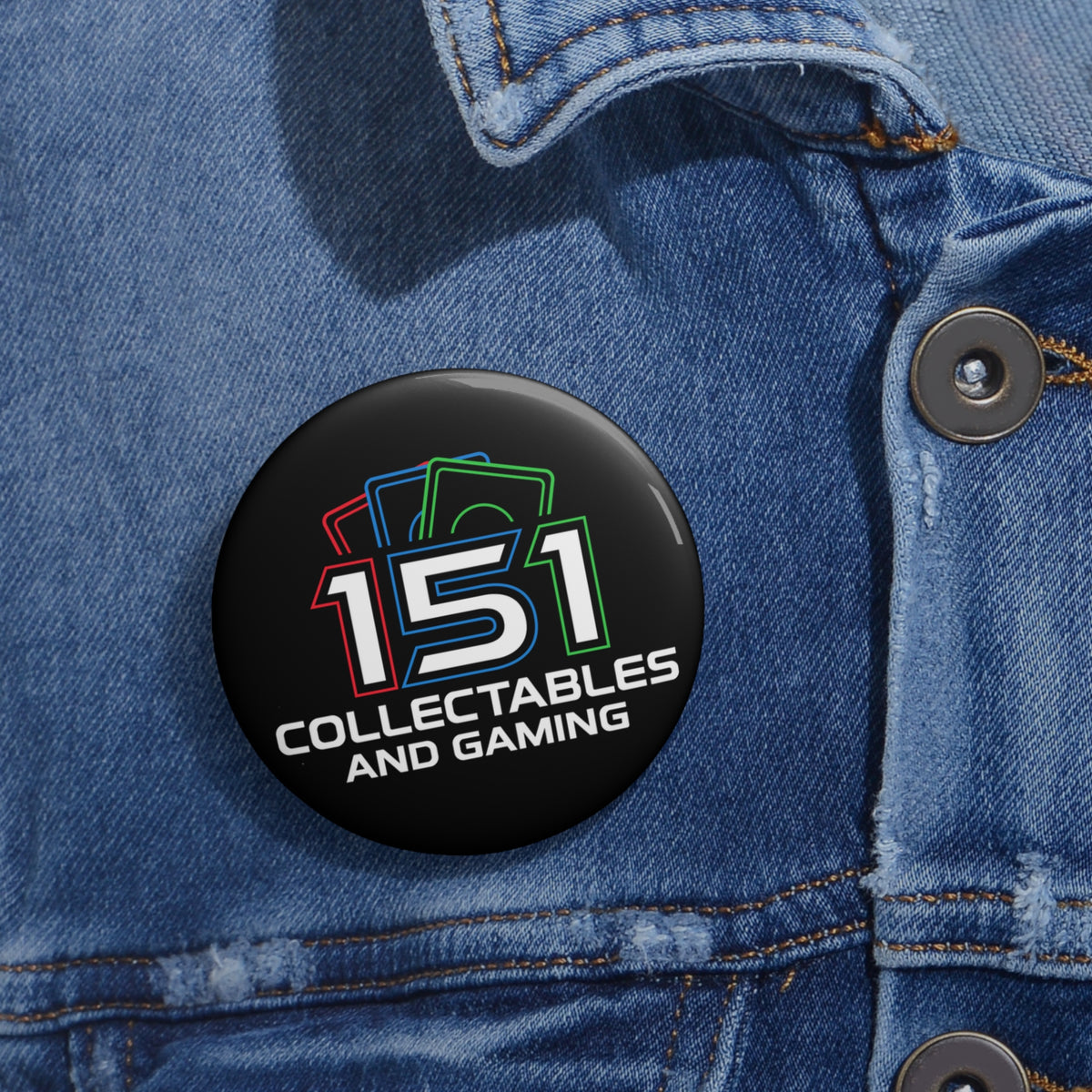 151 Round Logo Button