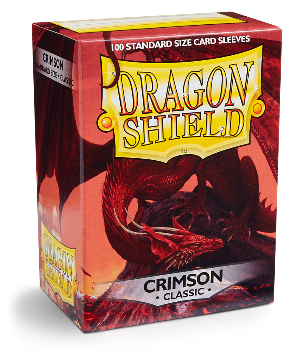 Dragon Shield Classic - Crimson (100-Pack)