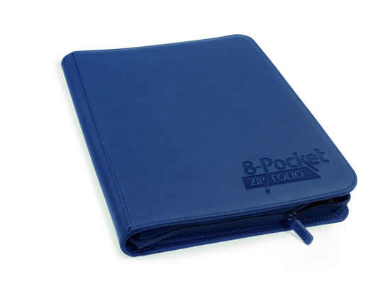 Binder - 8-Pocket ZipFolio XenoSkin - Dark Blue