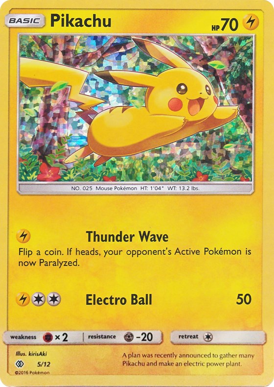 Pikachu - 5/12 [M17 - 005/012]