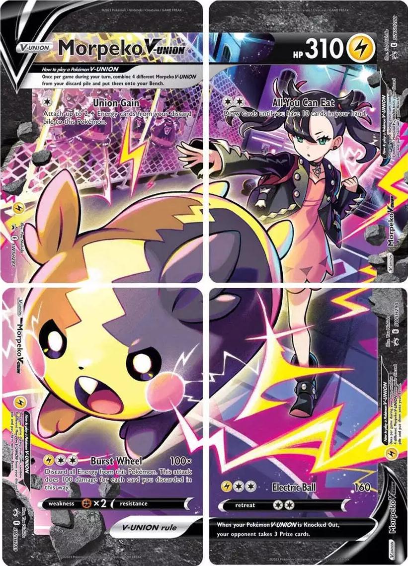 Morpeko V-Union (SWSH287-290) [Set of 4] - SWSH: Sword & Shield Promo Cards (SWSD)
