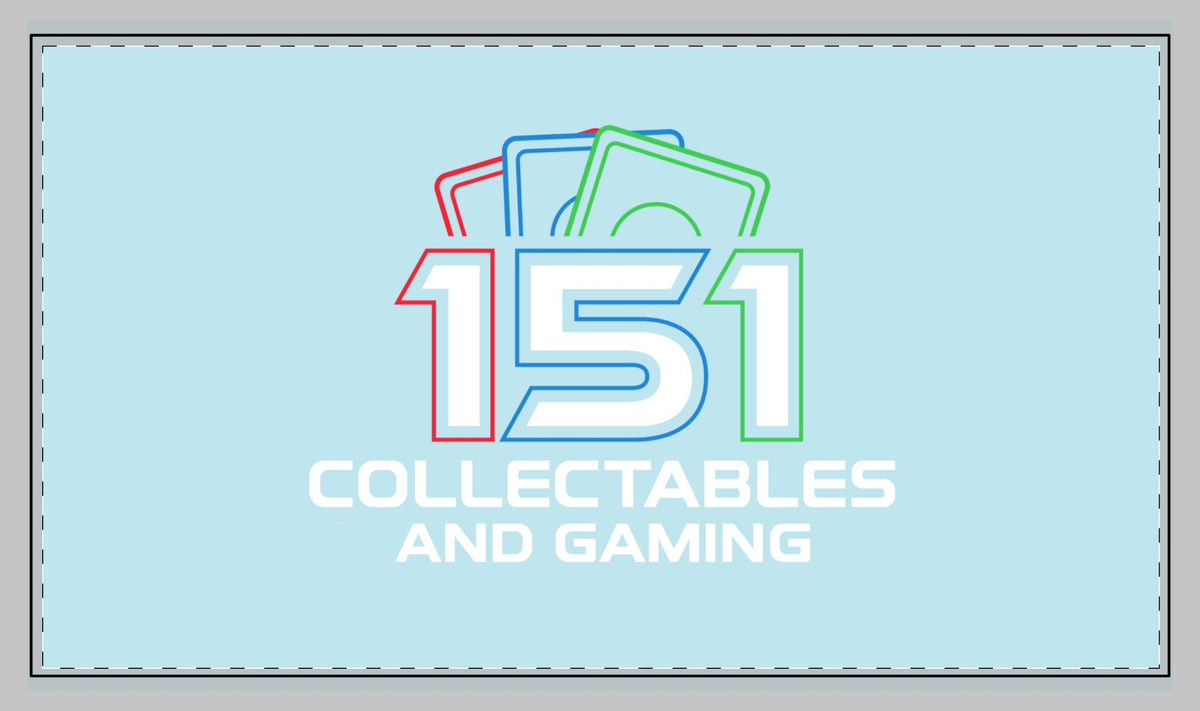 Stitched Edge Desk Mat in Mint | Gaming Mouse Pad w/ 151 Logo