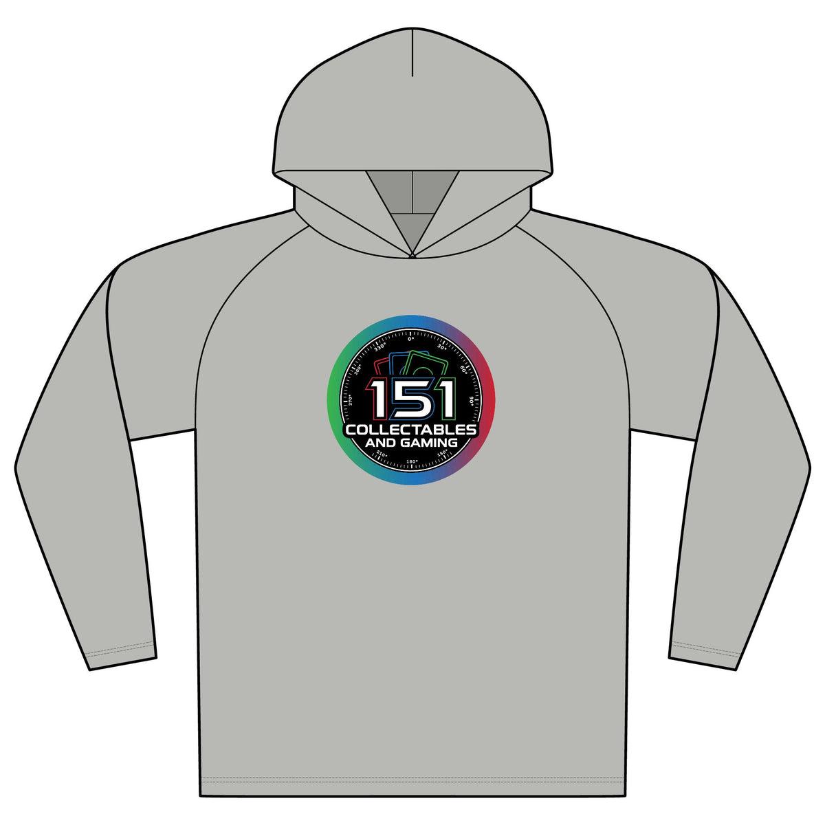 Lightweight, Sun-smart Hoodie w/ Logo