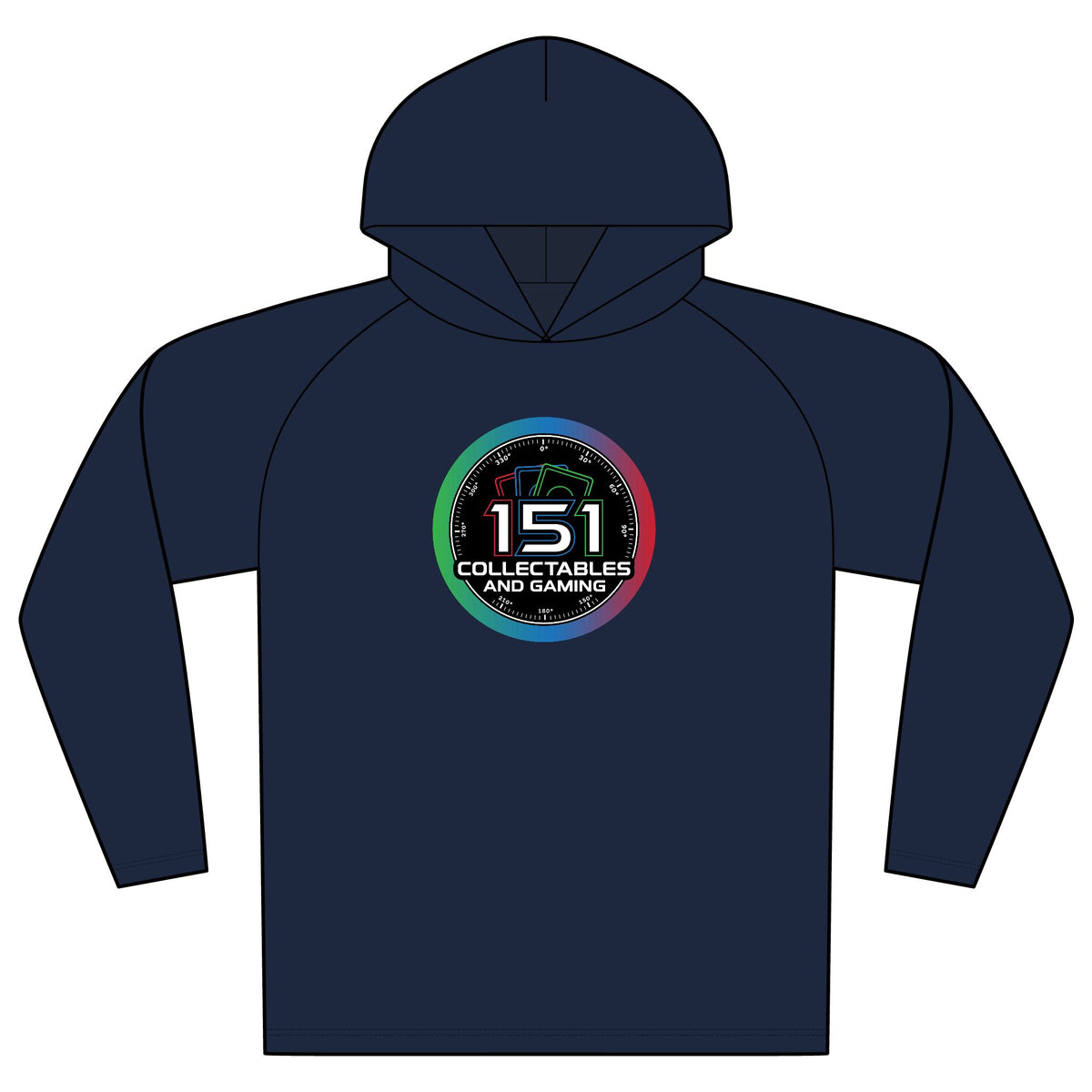Lightweight, Sun-smart Hoodie w/ Logo