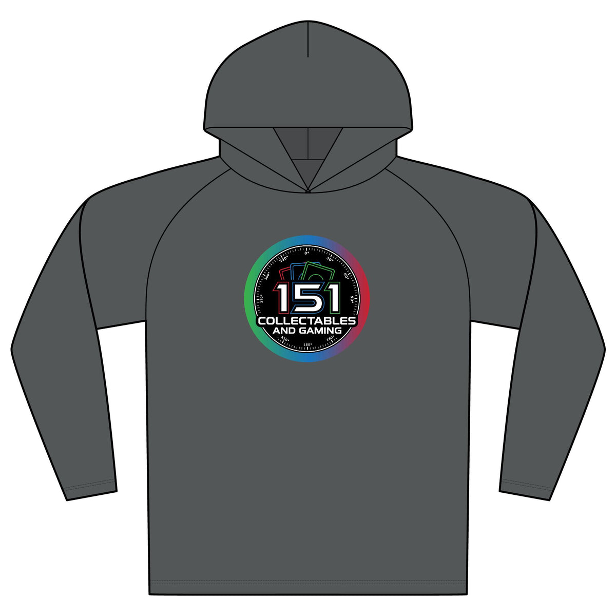 Lightweight, Sun-smart Hoodie w/ Logo